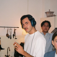 Lorain playing at a private house party for one.