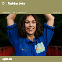 Dr. Rubinstein - 30 April 2020