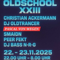 Pascal Von Wegen // Back To Oldschool XXIII, Radio Corax (23.11.2025)