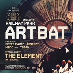 LIVE ACT - ARTBAT warmup set - Railway Park, Budapest