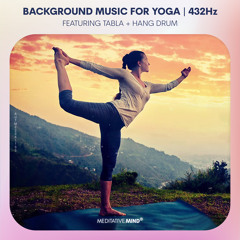 Tabla + Hang Drum || Yoga Background Music @432Hz