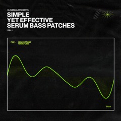 Clove's Simple Yet Effective Serum Bass Patches!