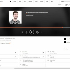 Lucas - Set You Free - BBC Radio WM Introducing Play
