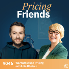 Warentest und Pricing mit Julia Bönisch