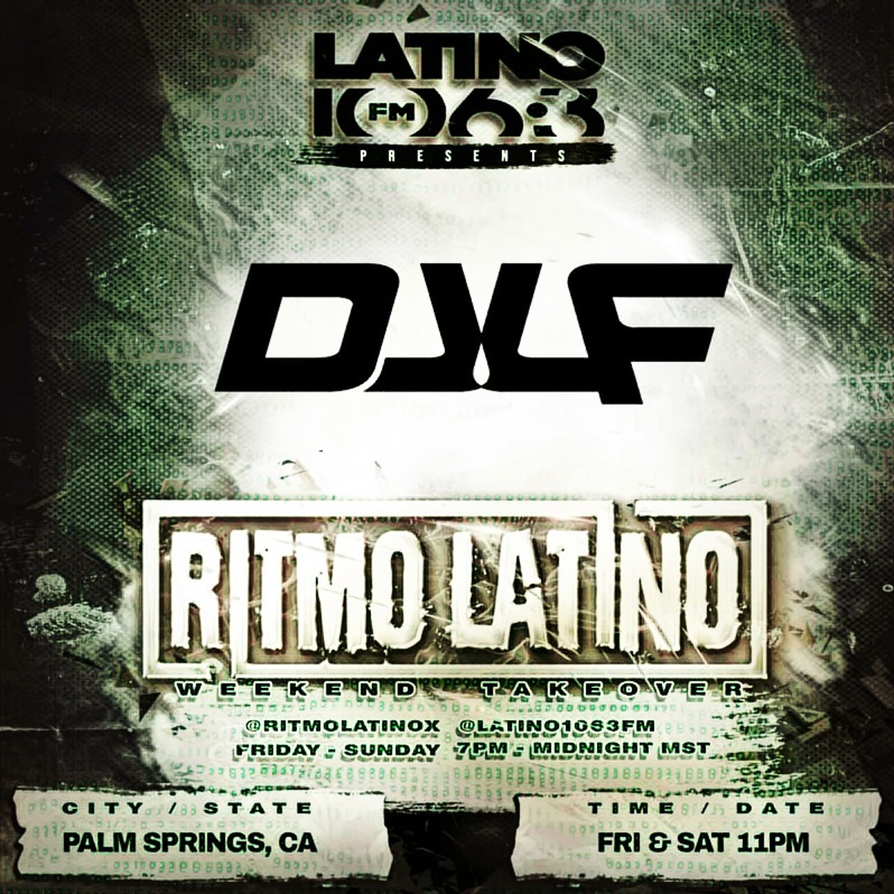 Ritmo Latino 106.3fm Radío (Salt Lake City, Utah) - DJ LF Latino Mezcla