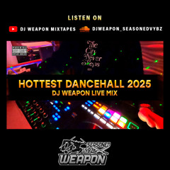 Hottest Dancehall Mix of 2025 #livedj #nigyboy #rajahwild #masicka #chroniclaw #jamal #djweapon
