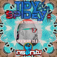 TidySpidey - Insanity DJs Hard House Twitch Livestream 20.6.23 (158 - 170bpm)