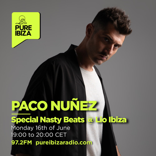 PACO NÚÑEZ at PURE IBIZA RADIO - CLEAN SET - 2025-06-16 19