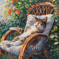 katze im garten - chill session