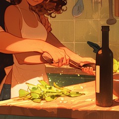 listening to jazz while cooking with your lover in a nyc apartment