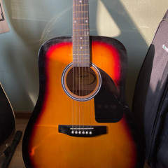 Acoustic guitar improvisation in the style of Jimmy Page