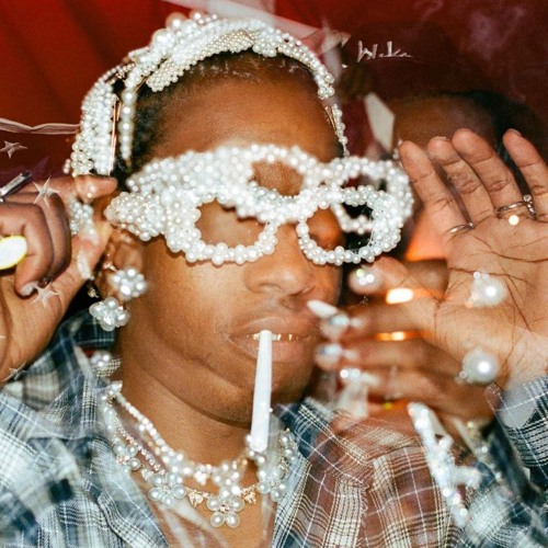 A$AP ROCKY BLACK TUX WHITE COLLAR REMIX