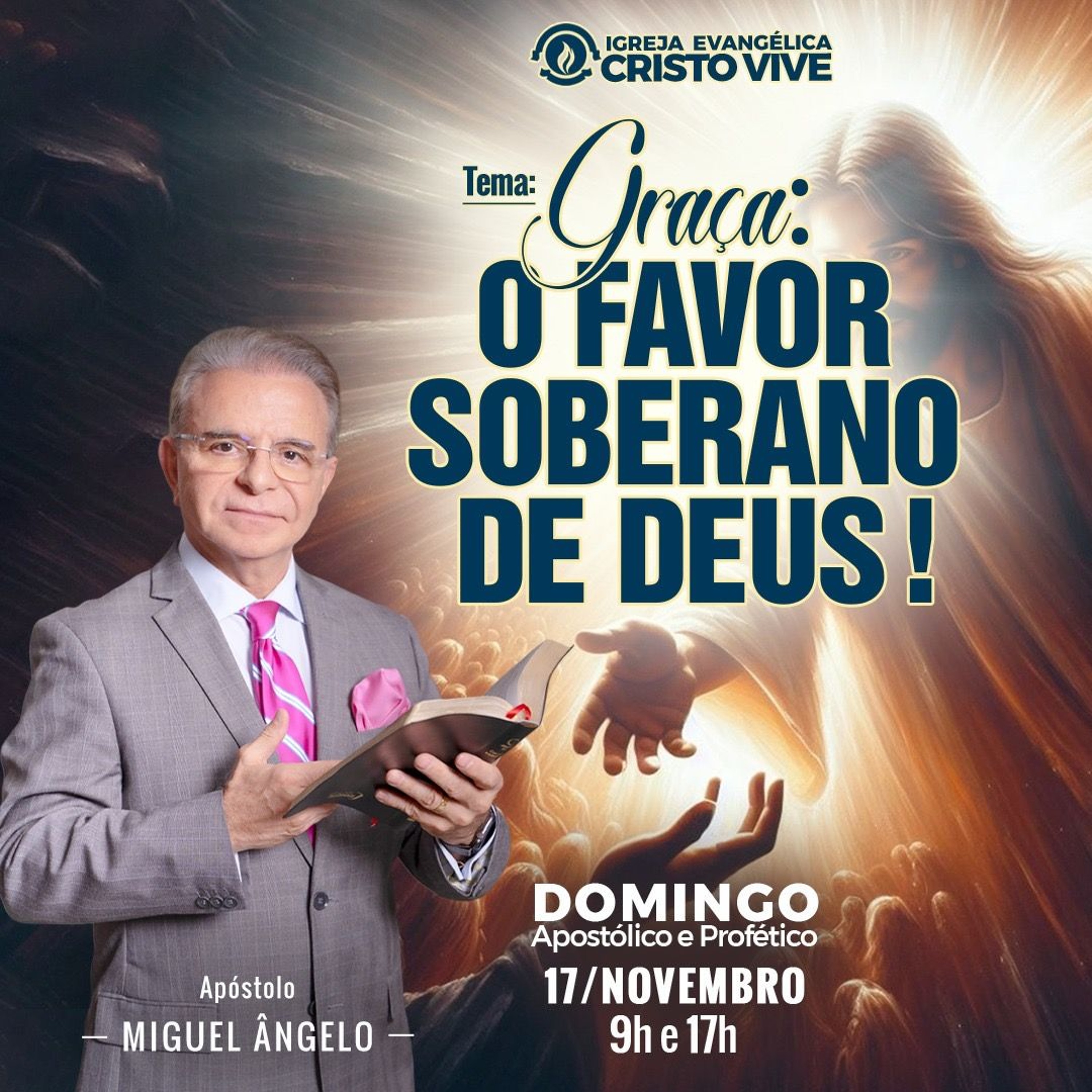 Igreja Evangélica Cristo Vive - Ap. Miguel Ângelo