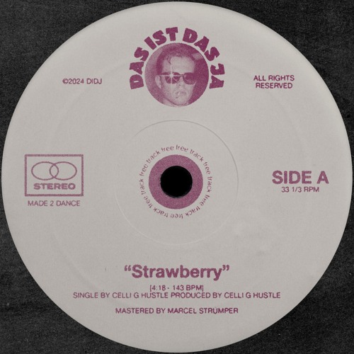 Celli G Hustle - Strawberry [DIDJ FREE DL]