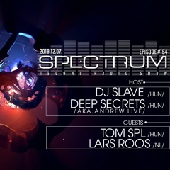 Spectrum Techno Radio Show #154 - DJ Slave