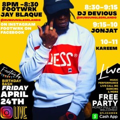Live on FootWrk Virtual Birthday Bash 4-24-2020