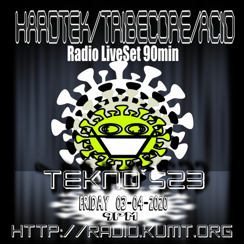 Tekno´s23 Liveset- RadioShow 03 - 04 - 2020 Lockdown Radio free download