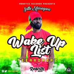 TeearDropz - Wake up List