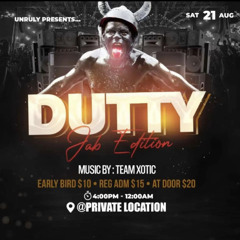 DUTTY JAB EDITION **8/21/21** LIVE RECORDING @OFFICIALDJTAE_ @OFFICIALDJJAH @SELECTA_KENNY