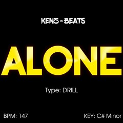 ALONE type Drill-Trap by KENZ-BEATS (FREE) !!!!  #beatstars #beatsforsale #typebeat #trap