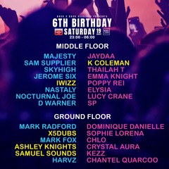 Back 2 Back Sessions: 6th Birthday Males vs Females @Egg Ldn