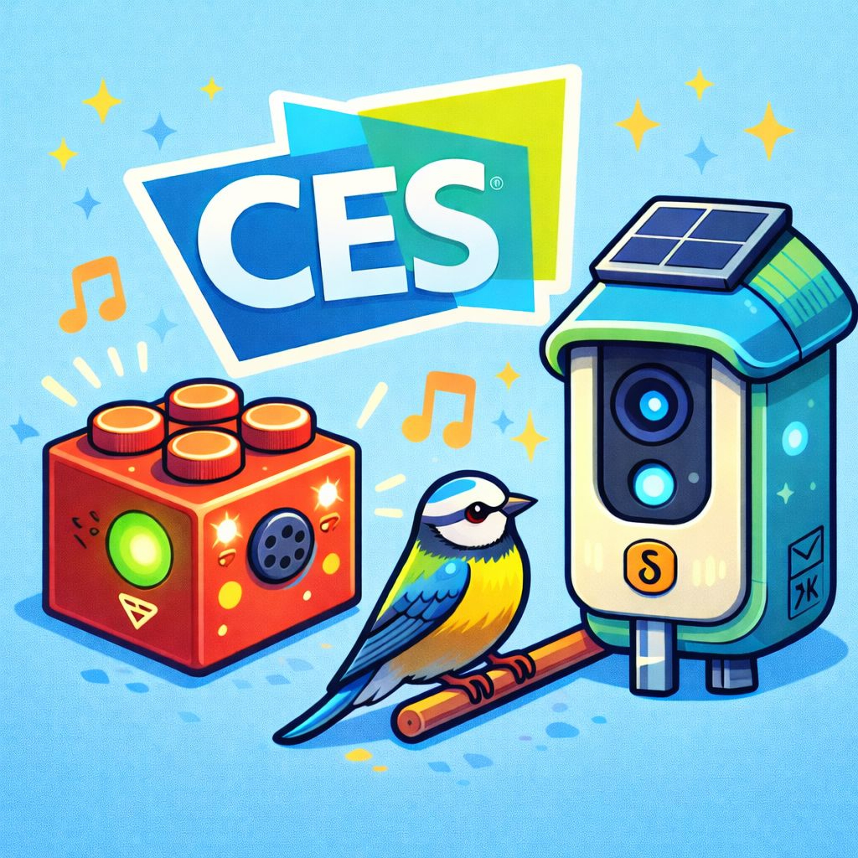 Chytré krmítko s AI nebo chytrá Lego kostka? Nejen to přinesl CES