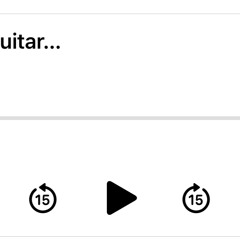 While My Guitar…