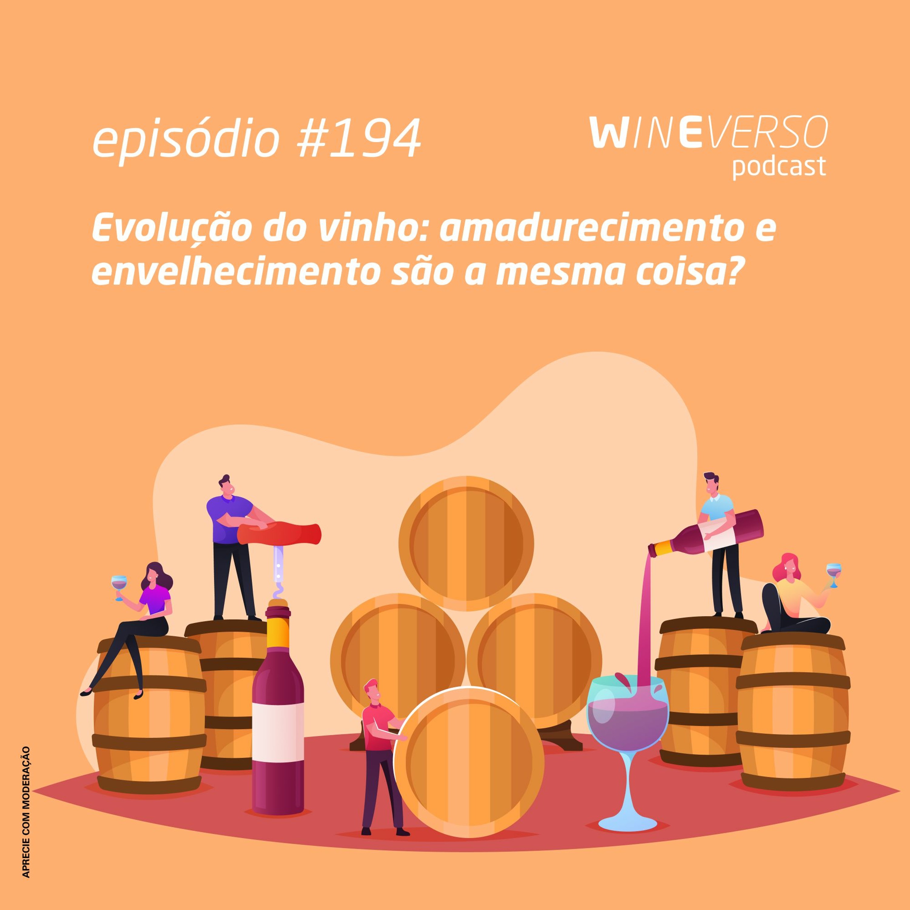 Evolução do vinho: amadurecimento e envelhecimento são a mesma coisa? episode artwork