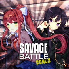 Monika Vs Yozora Mikazuki - Savage Battles bonus