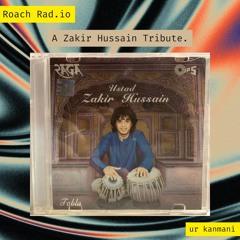 Zakir Hussain Tribute | Roach Rad.io | Tabla, Percussive, Psychadelic Rock