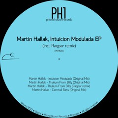 Martin Hallak, Intuicion Modulada (incl. Raqpar remix) [PNH061]