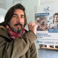 Ser Artista em Portugal - Nuno Saraiva na Escola Secundária Diogo de Gouveia, Beja, 2019