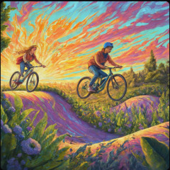 Hilma & Frank, Riding through the twilight haze