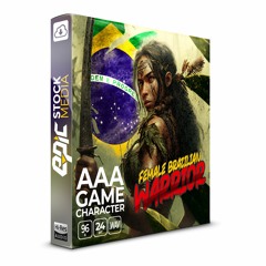 AAA Game Character Female Brazilian Warrior - Voice Over Sound Effects Library