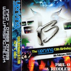 Riddler - Uprising 13th Birthday