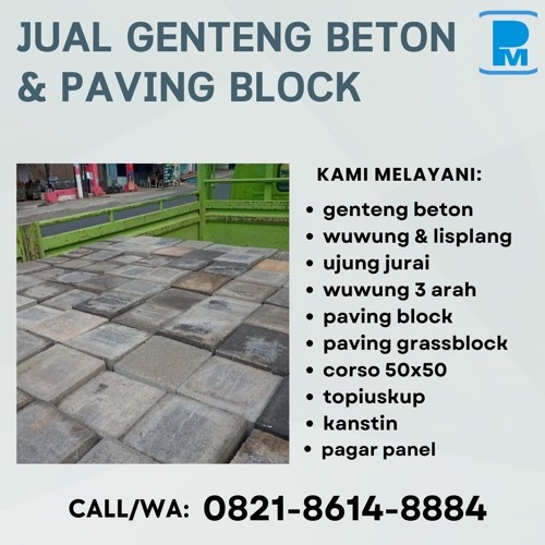 Tampil Berbeda Dengan Paving Block Topi Uskup Di Taman Anda