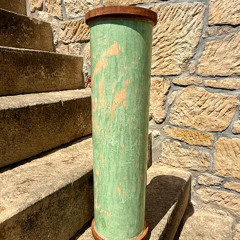 Original rain column 15min - Venetian plaster -  rain sound instrument.
