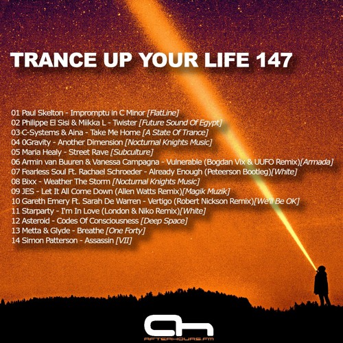 Trance Up Your Life 147 With Peteerson