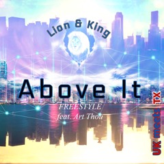 Above it