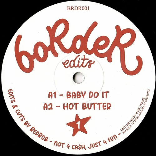 BRDR001 / boRdeR - boRdeR Edits 01