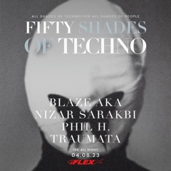 TDF 87 / Fifty Shades of Techno @ Flex 04.08.2023