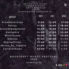Basscraft Music Festival - Reflektion Stage, Day 3 | @DJGregElliott - 2023.12.23