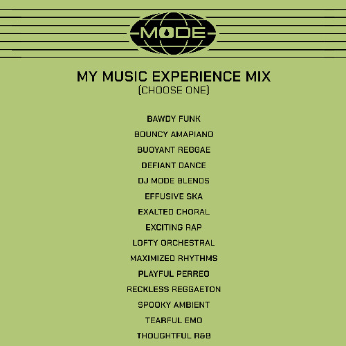 Stream My Music Experience Mix by DJ MODE | Listen online for free on ...