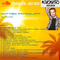 #Ciaomateo Radioshow Episode 38 - July 2023 - Matteo Pandolfini Dj Pando