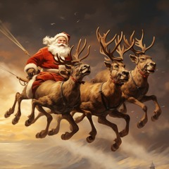 Santa and his Reindeer