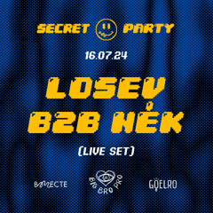 LOSEV B2B NEK ‒ 4 VMESTE & BIG BRO PRO @ GOELRO, MOSCOW [live set]