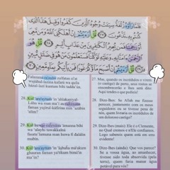 A terceira parte da surata Al-Mulk ✨🤗 versículos de ( 27 - 30 )♥️ leitor é Mohamed Hisham Hassan🌞