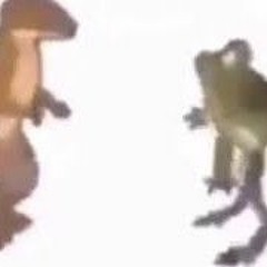 dino and frog dance