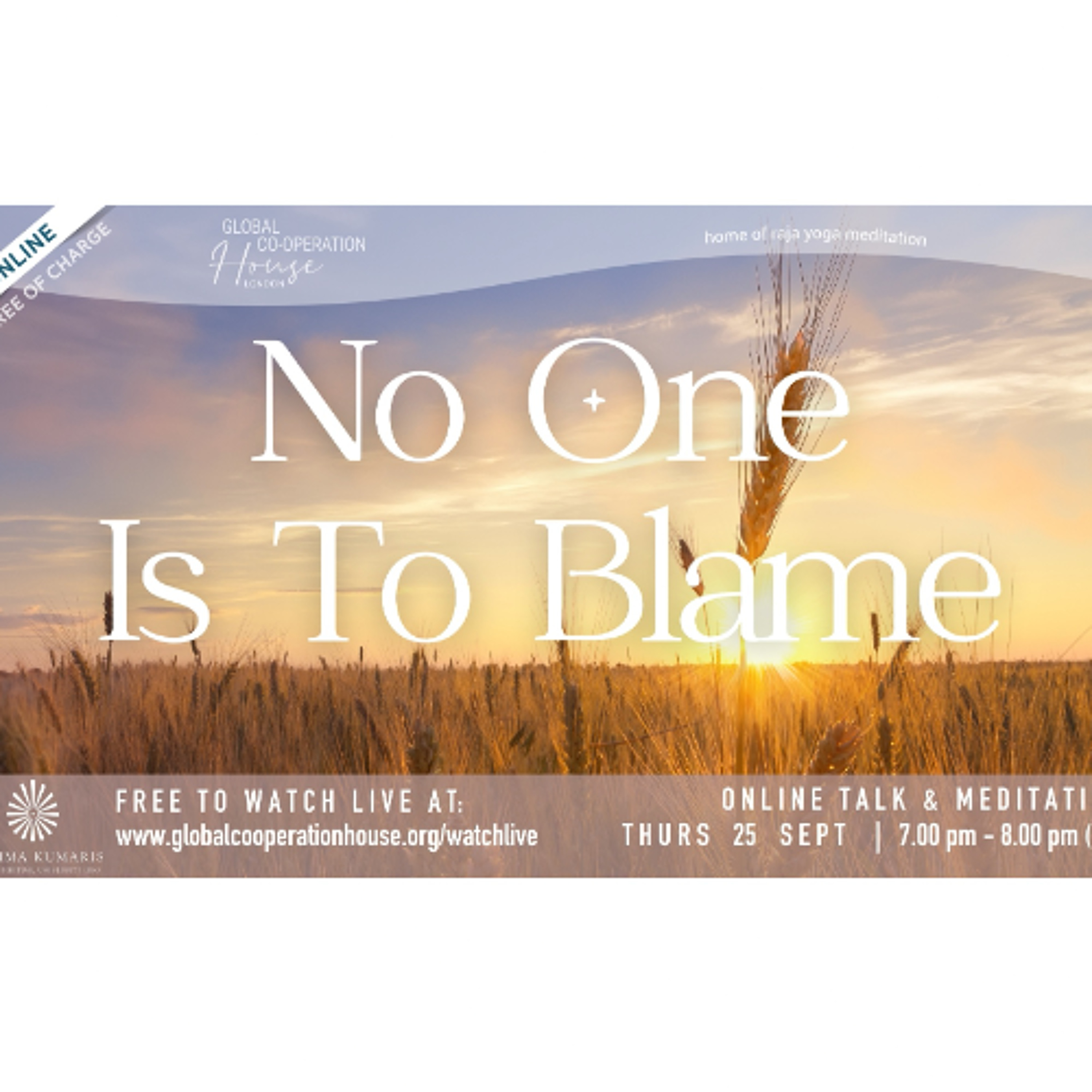 No-one is to Blame - Marcelo Bulk  - Thursday 25th September 2025 episode artwork