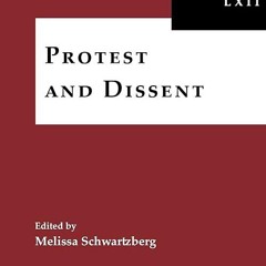 ❤read✔ Protest and Dissent: NOMOS LXII (NOMOS - American Society for Political and